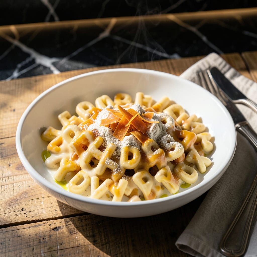 Pasta Recipe for Kids: Cheesy Alphabet Fun in Minutes Pasta Recipe for Kids: Cheesy Alphabet Fun in Minutes