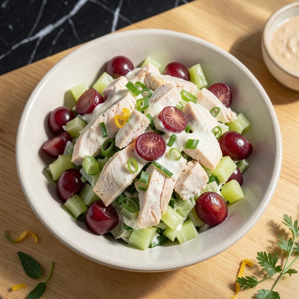Healthy Chicken Salad Recipe with Grapes: Light Creamy Crunch for Any Meal