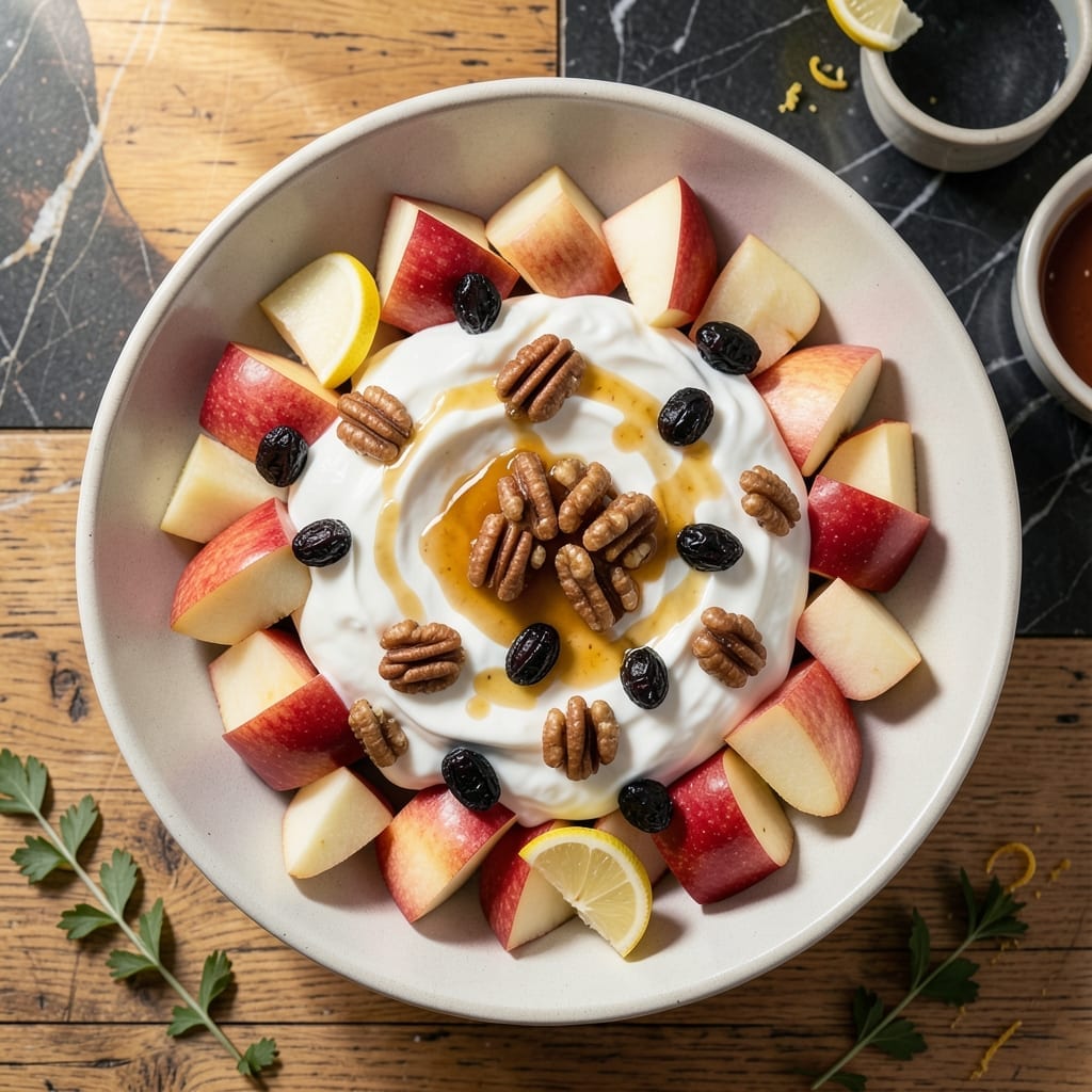 Apple Salad Recipe With Yogurt: Crisp Sweetness in a Light Dressing Apple Salad Recipe With Yogurt: Crisp Sweetness in a Light Dressing