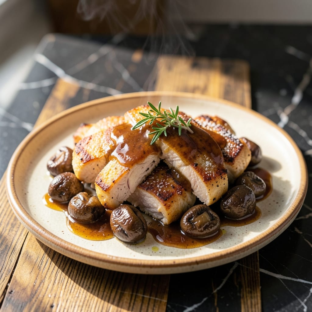 Marsala Wine Sauce Recipe for Chicken: Rich and Savory Reduction for Tender Poultry