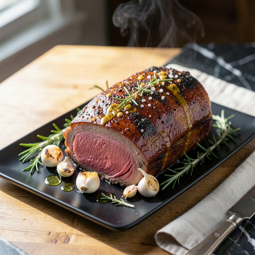 Fast Roast Beef Recipe Oven: High-Heat Method for Rosy Centers