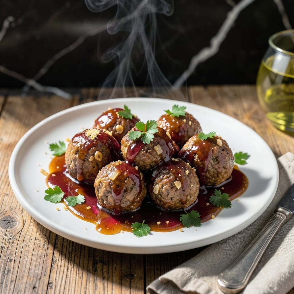 Meatball Recipe With BBQ Sauce and Grape Jelly: Sweet and Tangy Glazed Bites