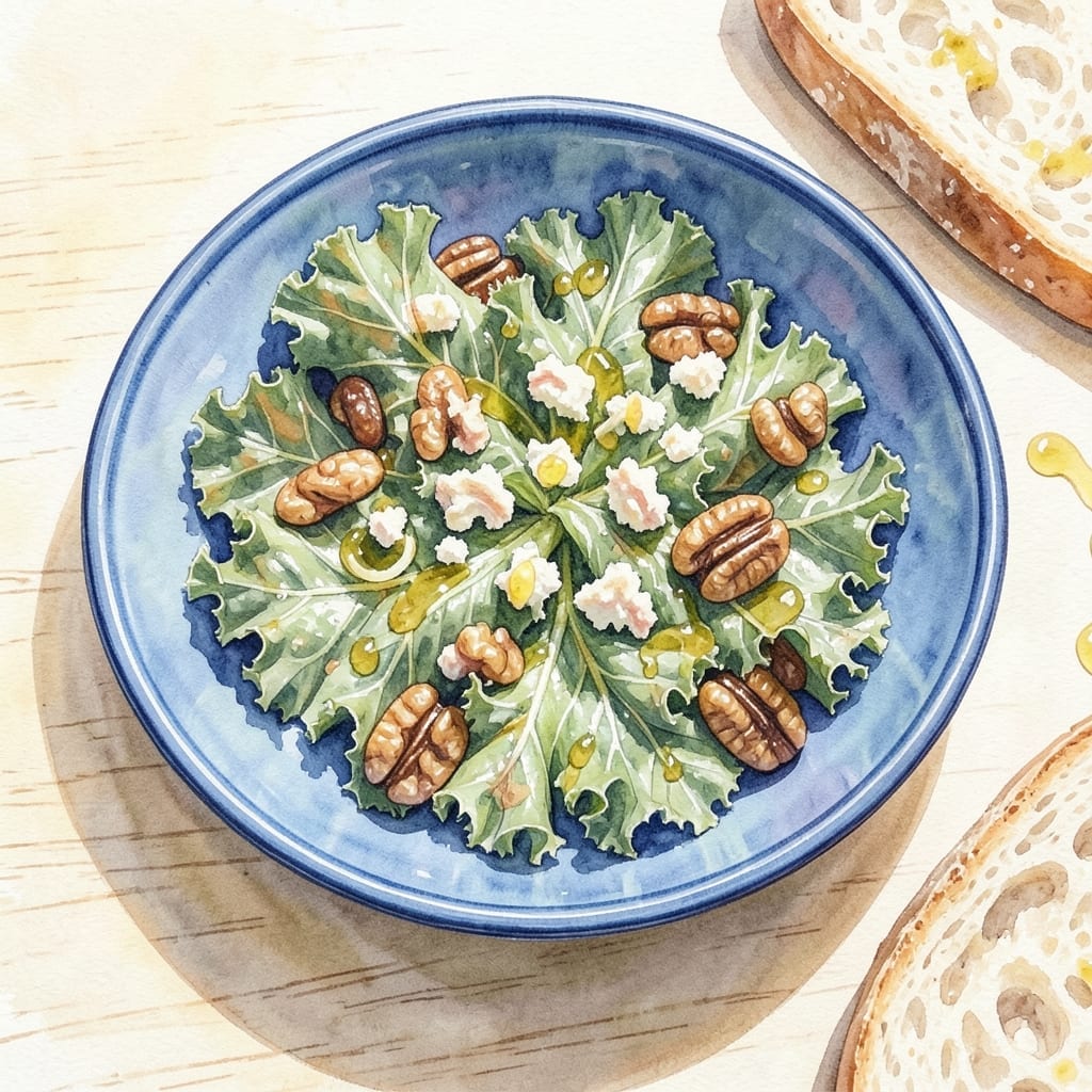 Kale Salad Recipe Goat Cheese: Earthy Greens With Tangy Creaminess