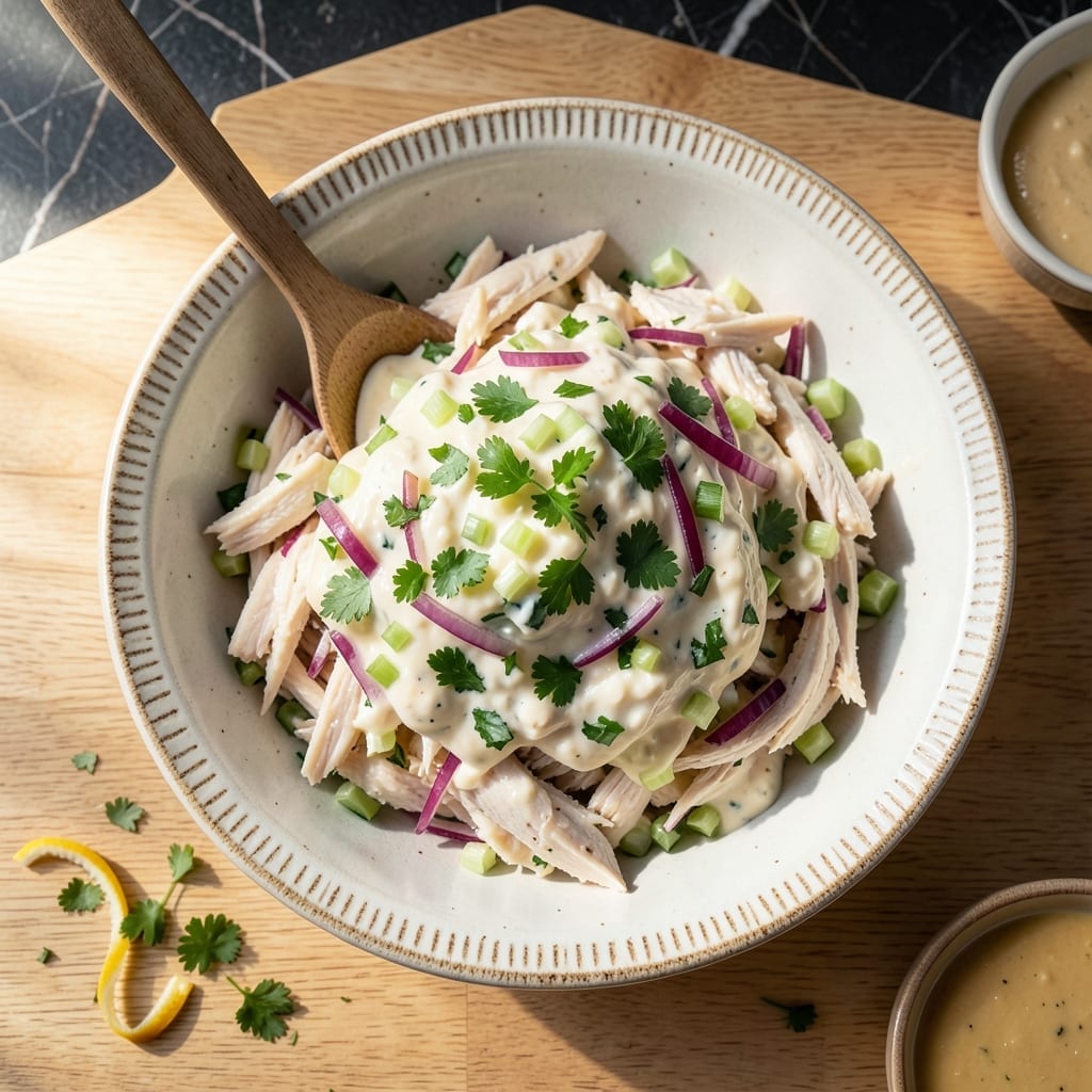 Chicken Salad Recipe Sour Cream Mayo: Classic Creamy Crunch With Fresh Herbs