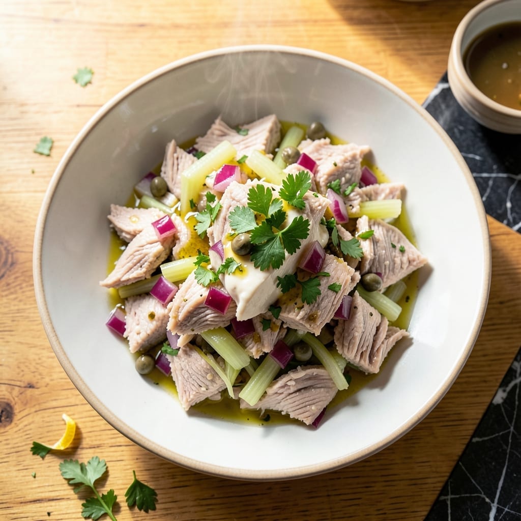 Italian Tuna Salad Recipe No Mayo: Mediterranean Freshness With Lemon And Capers