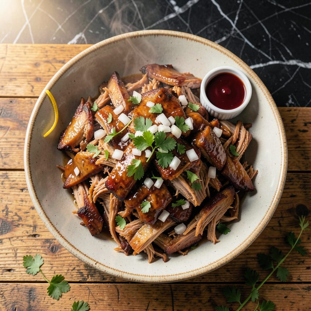 North Carolina Pork BBQ Recipe Slow Cooker: Vinegar-Based Tang with Pulled Perfection
