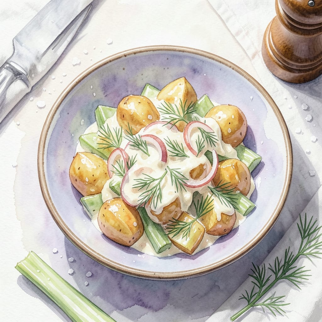 Best Dill Potato Salad Recipe With Mayonnaise: Creamy Chill With Fresh Herb Zing