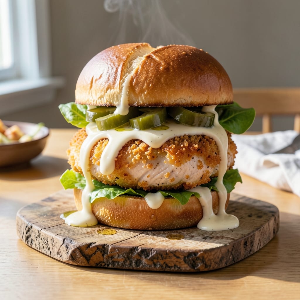 Homemade Chicken Sandwich Recipe Pickle Juice: Brined for Next-Level Crunch
