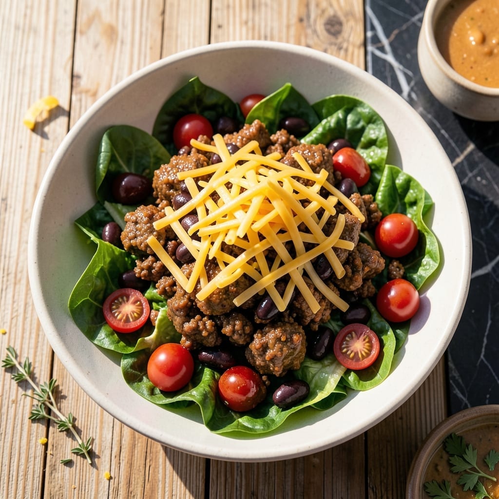I Need a Recipe for Taco Salad: Tex-Mex Crunch in a Bowl