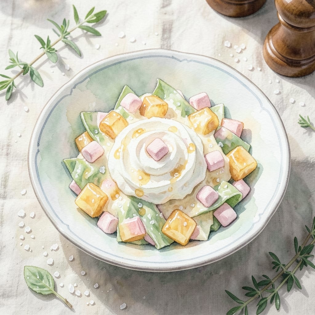 7 Up Salad Recipe With Cream Cheese: Retro Potluck Favorite With Fizz