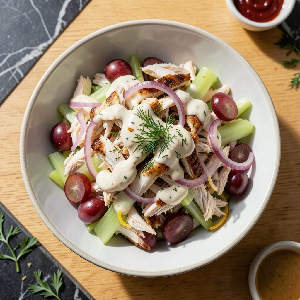 Chicken Salad Recipe Using Rotisserie Chicken: Creamy Crunch With a Time-Saving Twist