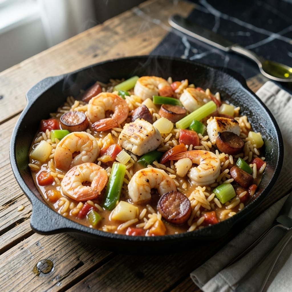 Jambalaya Recipe Slow Cooker With Rice: Hands-Free Cajun Spice in Every Bite