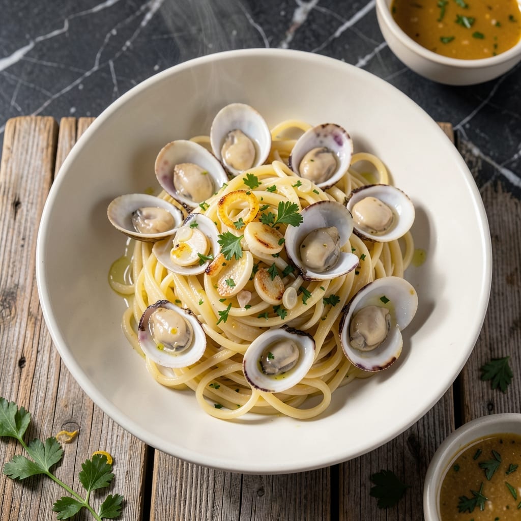 Little Neck Clams Recipe Pasta: Briny Sweetness With Al Dente Bite