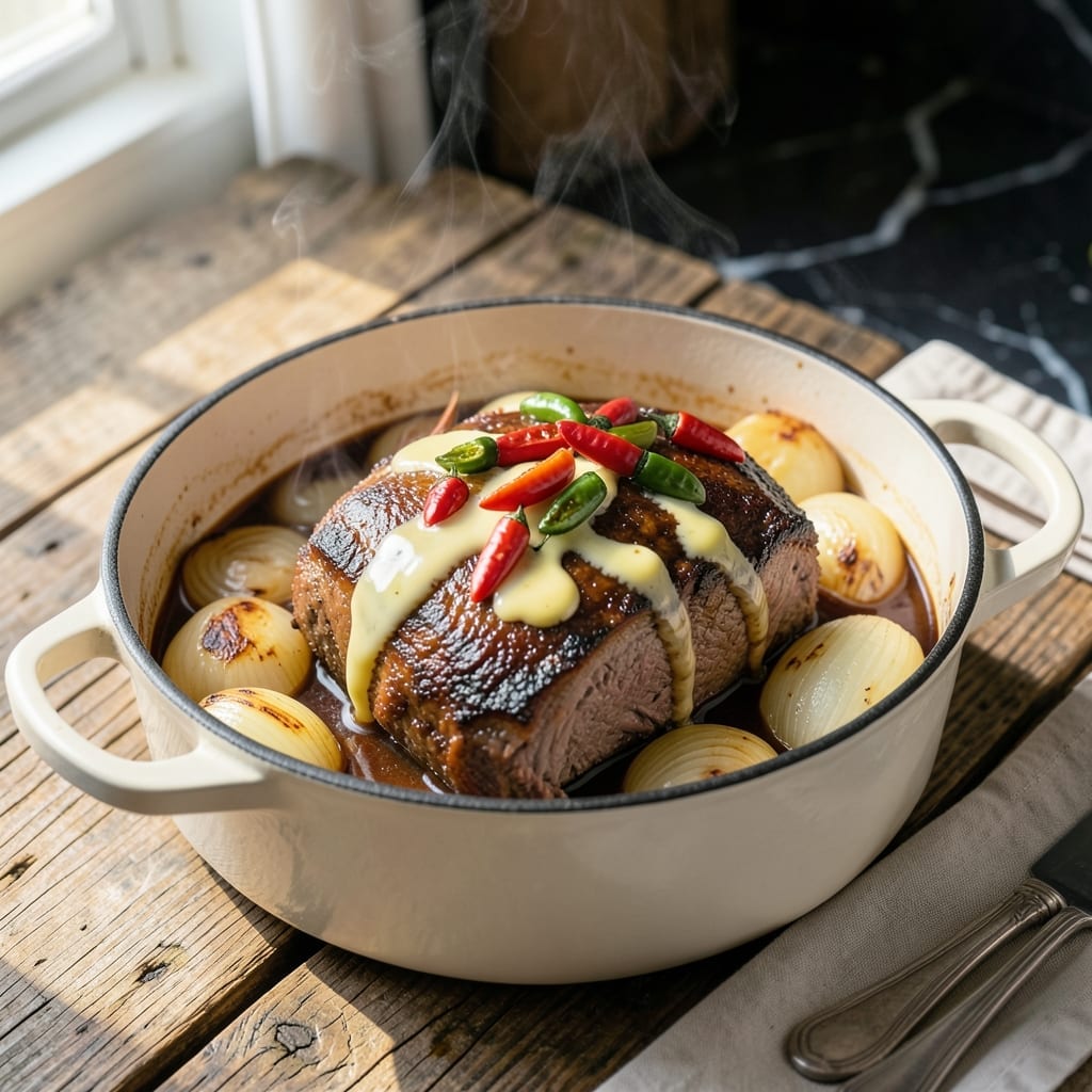 Mississippi Pot Roast Recipe TikTok: Ranch-Pepperoncini Melted Magic