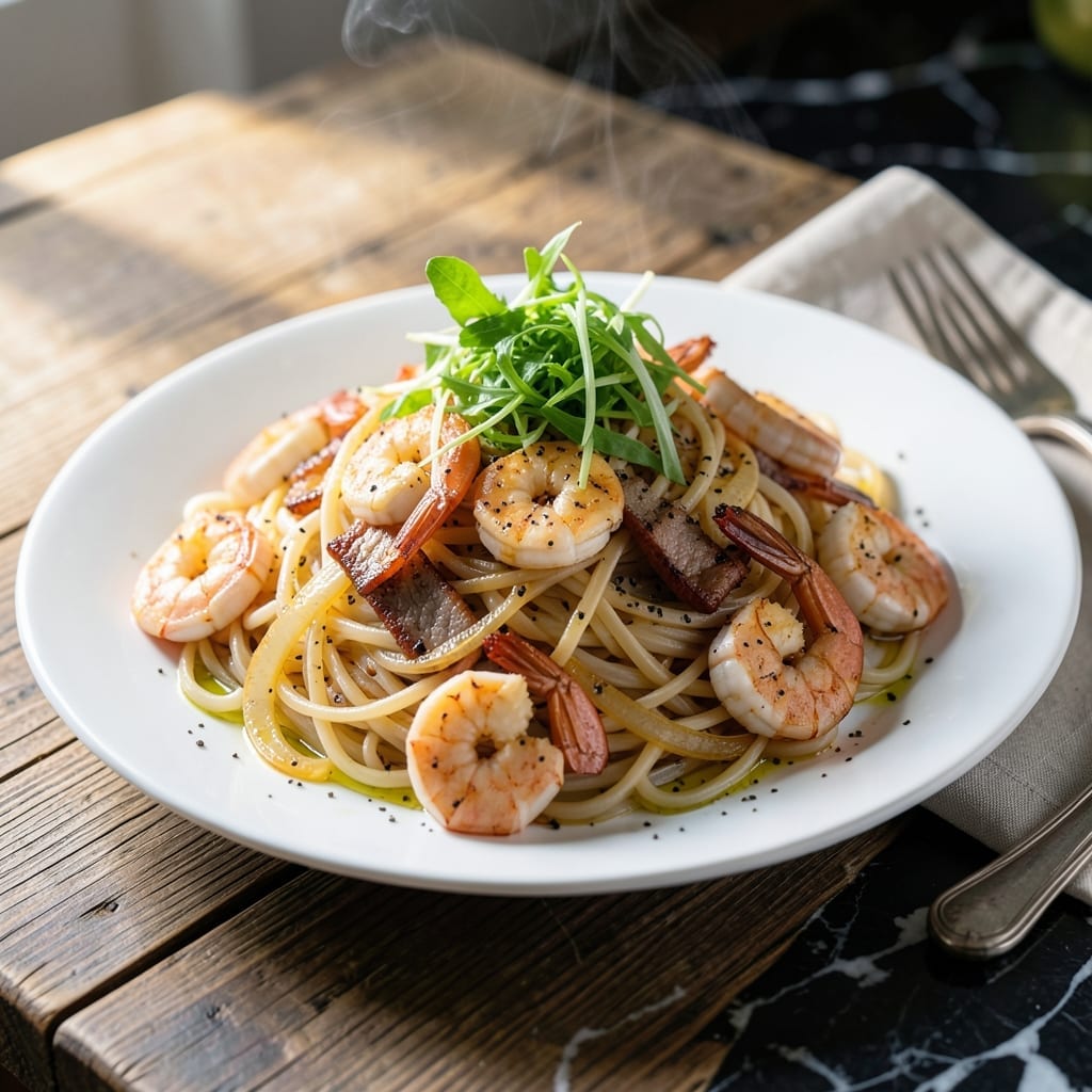 Pancit Bihon Recipe Pork and Shrimp: Filipino Noodle Stir-Fry With Savory Depth