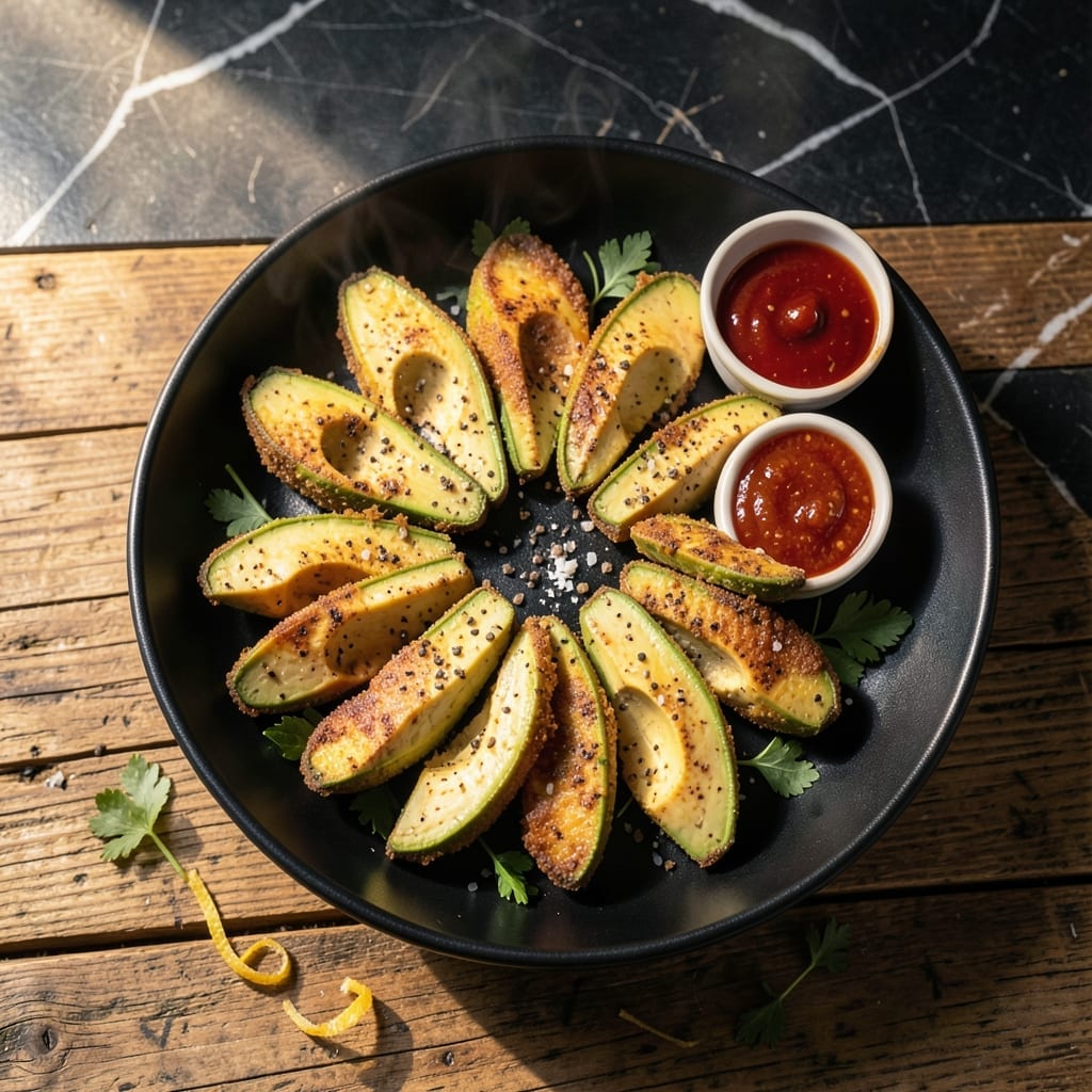 Fried Avocado Recipe Without Breadcrumbs: Crispy Egg Coating With Creamy Center