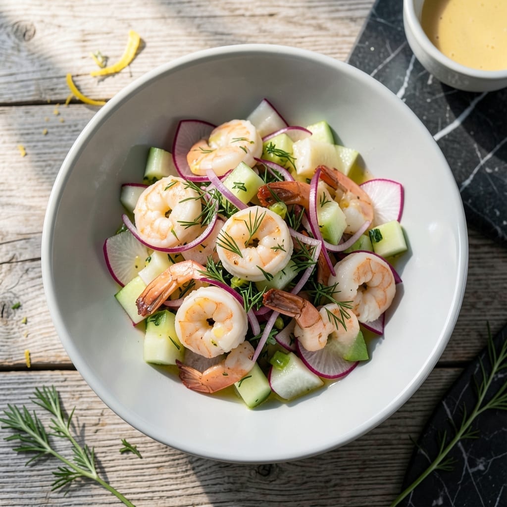 Seafood Salad Recipe Without Mayonnaise: Lemon-Dill Brightness With Ocean Flavors