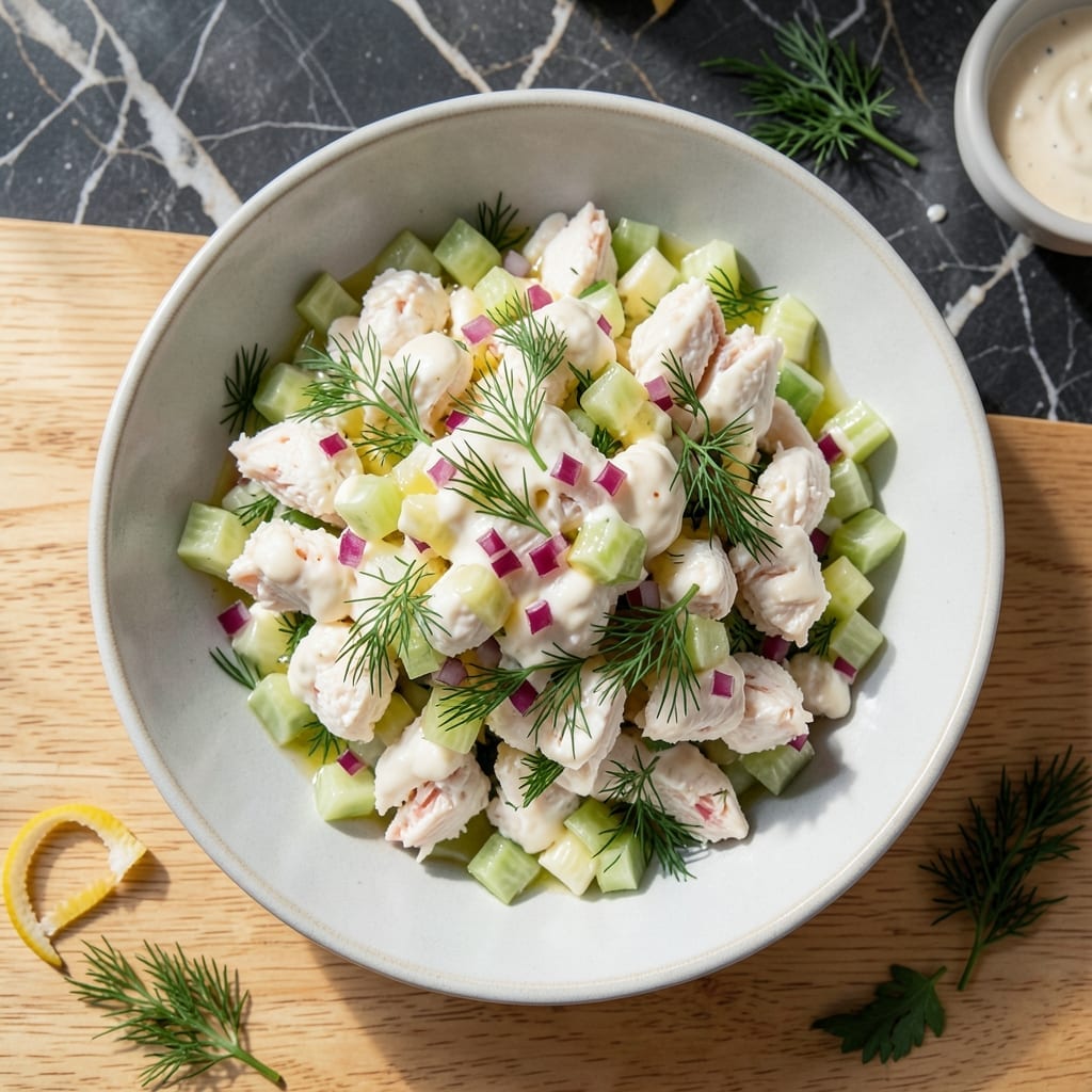 Crab Salad Recipe Healthy: Lemon-Dill Brightness With Light Mayo