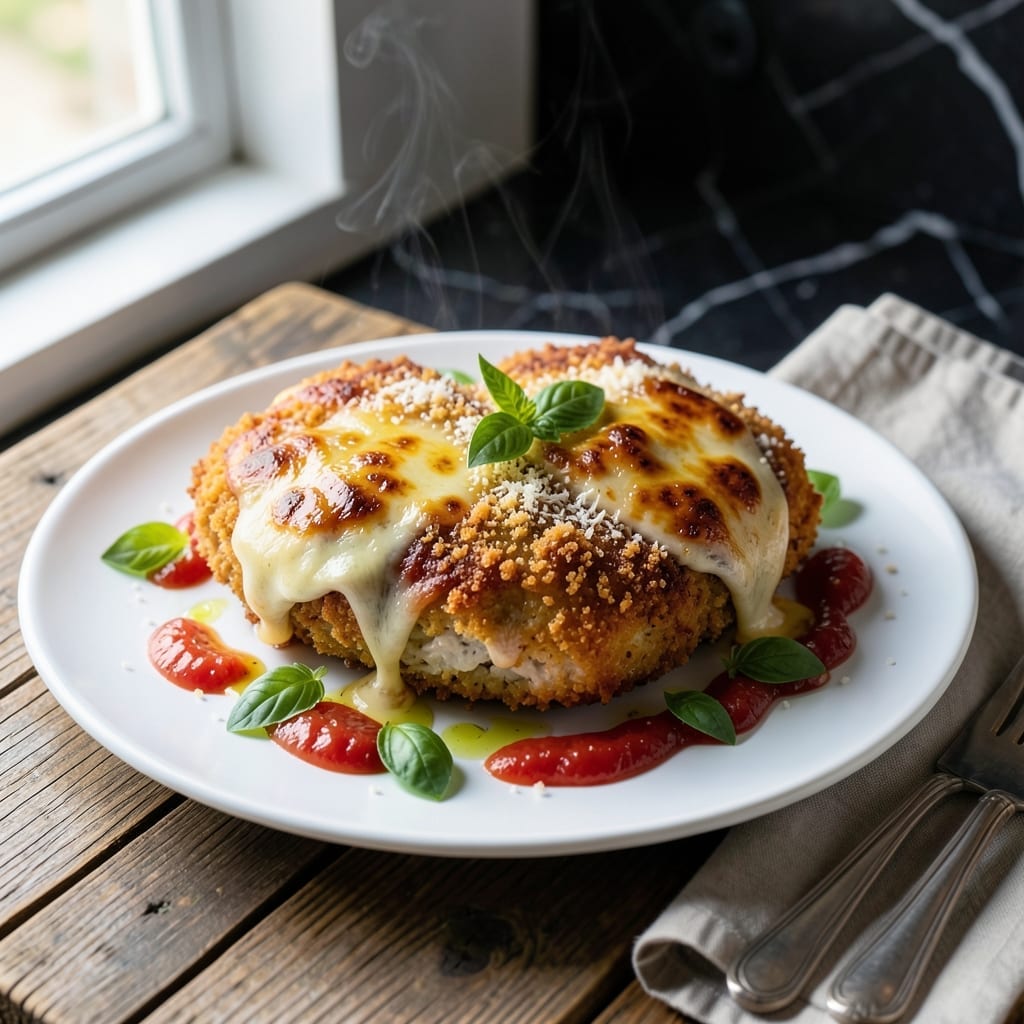 Longhorn Chicken Parmesan Recipe Baked: Three-Cheese Crispy Coating