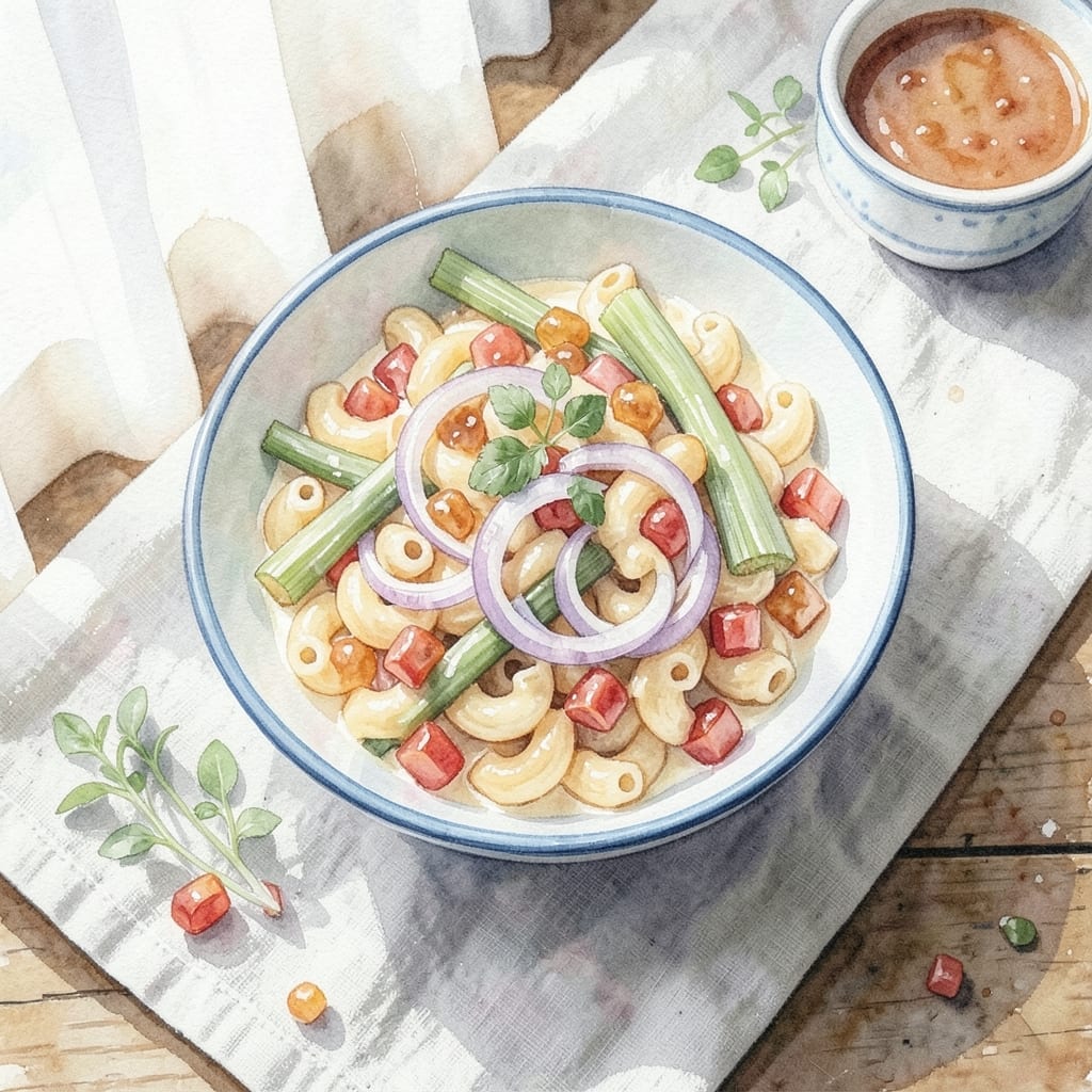 Macaroni Salad Recipe With Sweet Relish: Classic Picnic Crunch