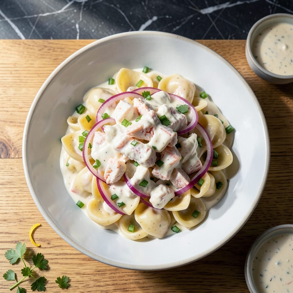 Crab Pasta Salad Recipe Mayonnaise: Chilled Seafood Delight With Fresh Herbs
