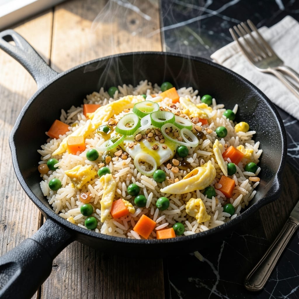 Fried Rice Recipe With Old Rice: Wok-Tossed Savory Revival