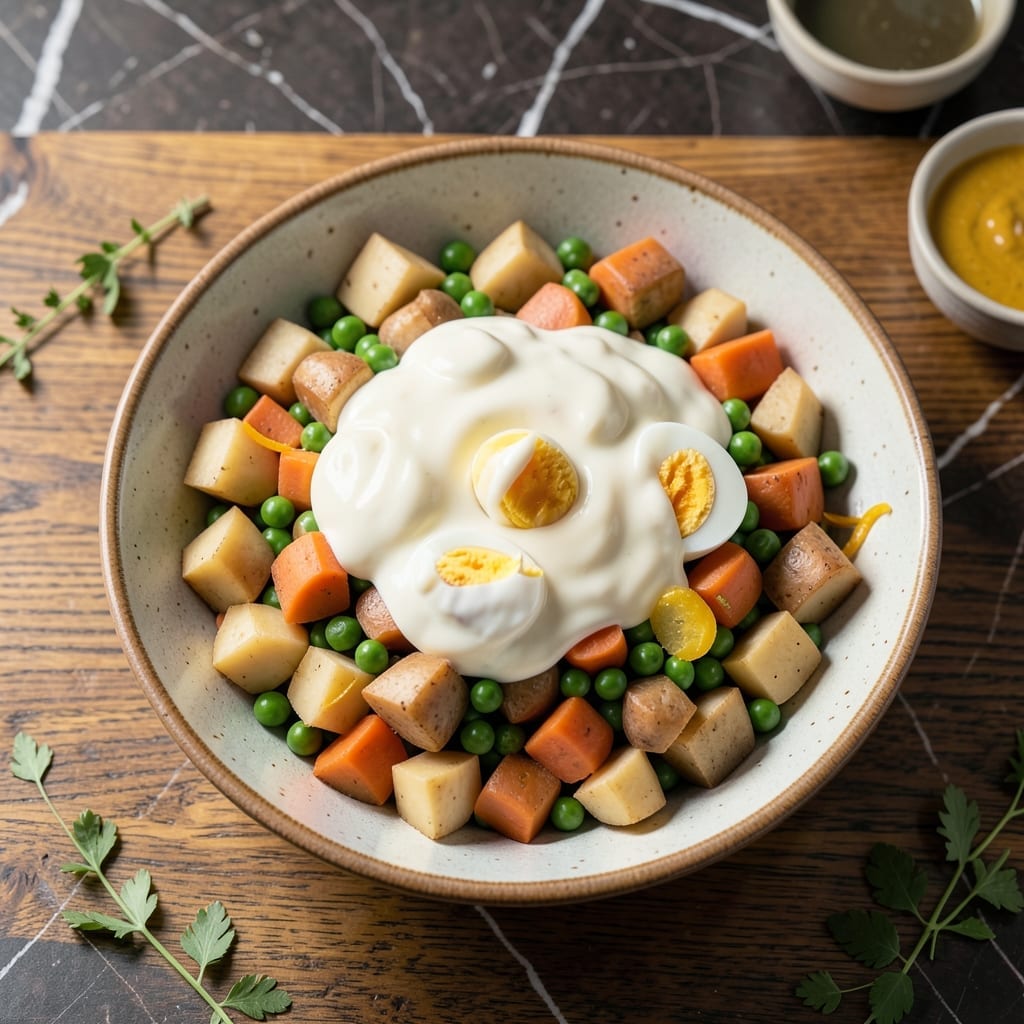 Russian Salad Recipe Pakistani: Starch-Rich Comfort in a Bowl