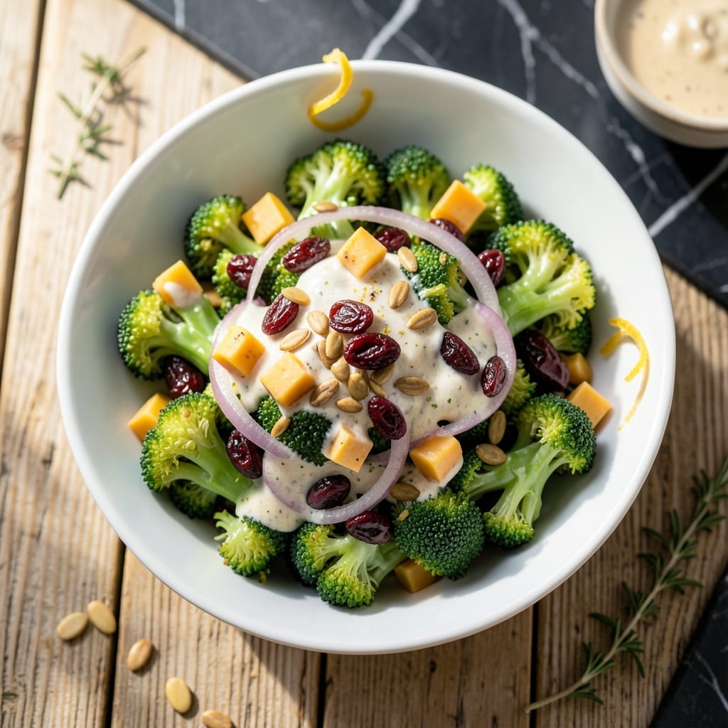 Broccoli Salad Recipe Cookie and Kate: Sweet Crunch With Zesty Lemon Dressing