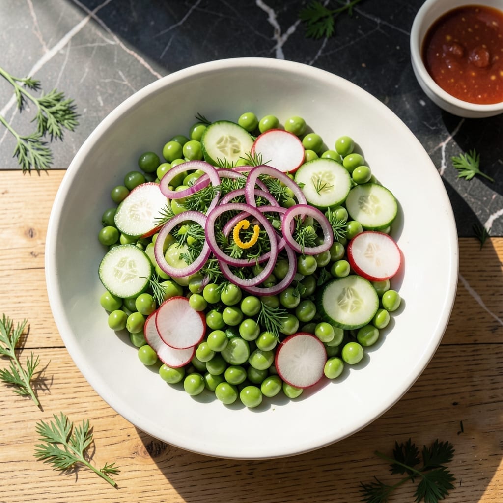 Recipe For Pea Salad Using Frozen Peas: Bright Garden Crunch in Minutes