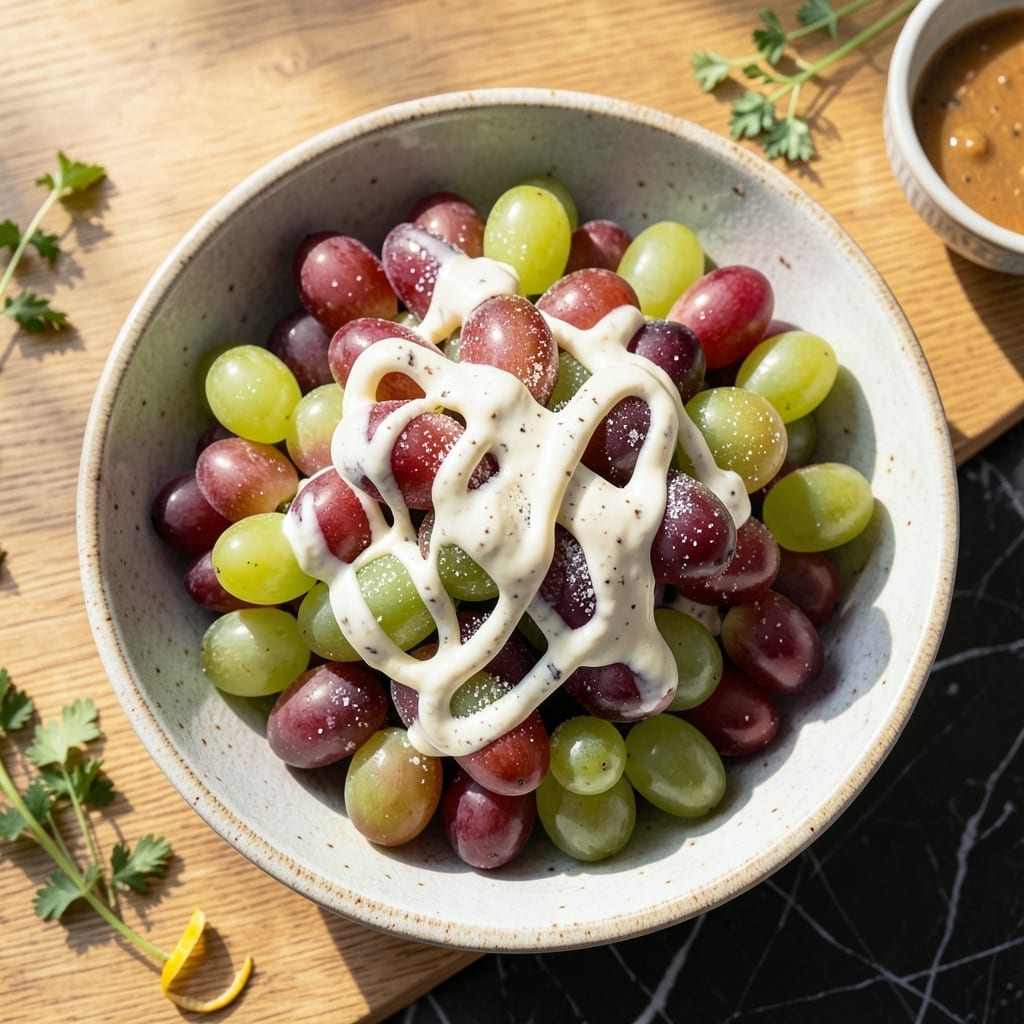 Best Grape Salad Recipe Ever: Sweet Cream Cheese Coated Cluster Delight