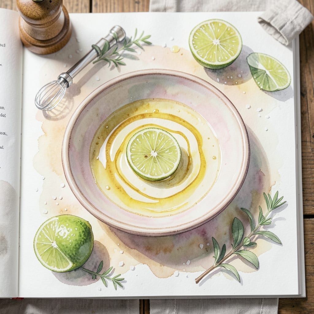 Lime Vinaigrette Recipe For Salad: Bright Citrus Zing for Fresh Greens