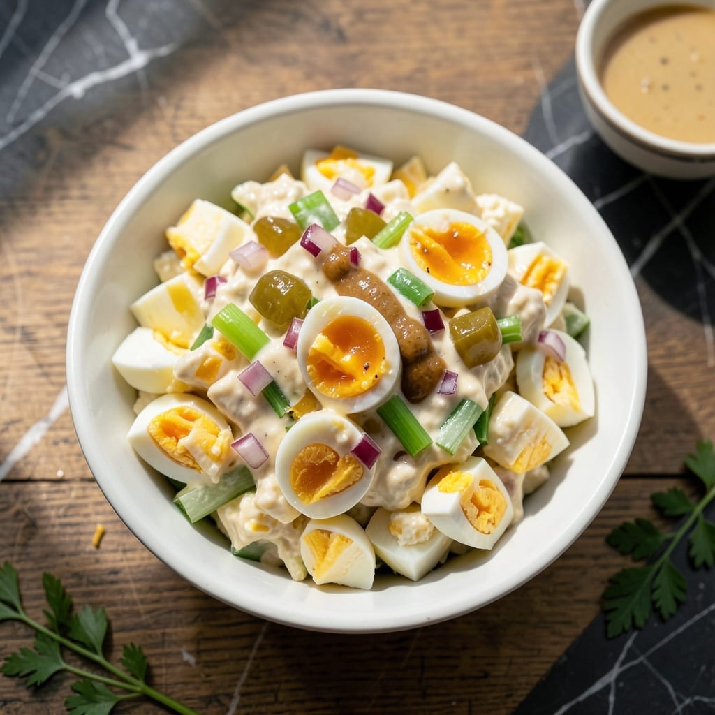 Egg Salad Recipe With Sweet Pickles: Tangy Crunch in Every Sandwich