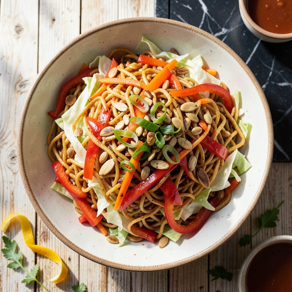 Original Ramen Noodle Salad Recipe Pioneer Woman: Crunchy Asian-Inspired Bowl