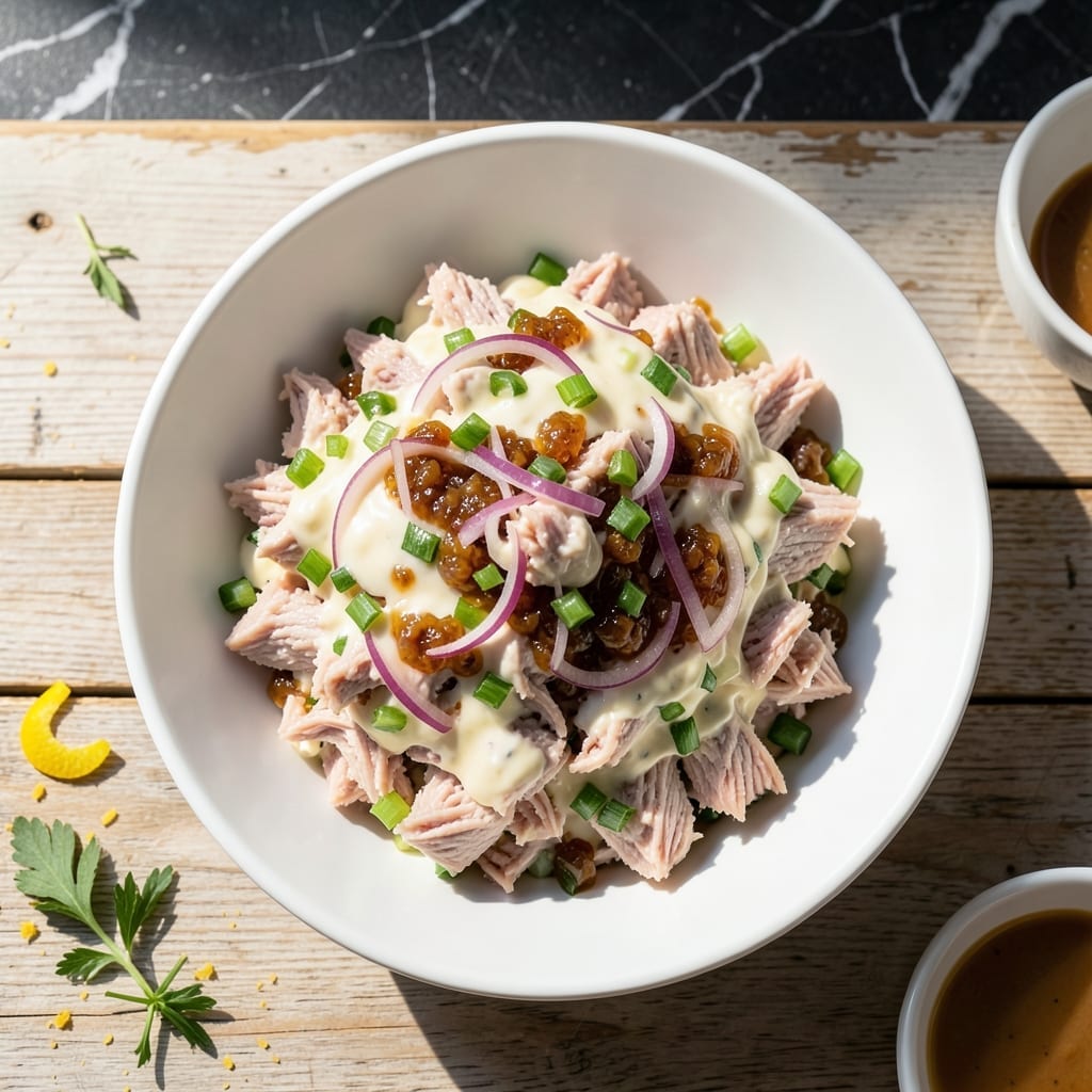 Tuna Fish Salad Recipe With Relish: Briny Zing Meets Creamy Crunch