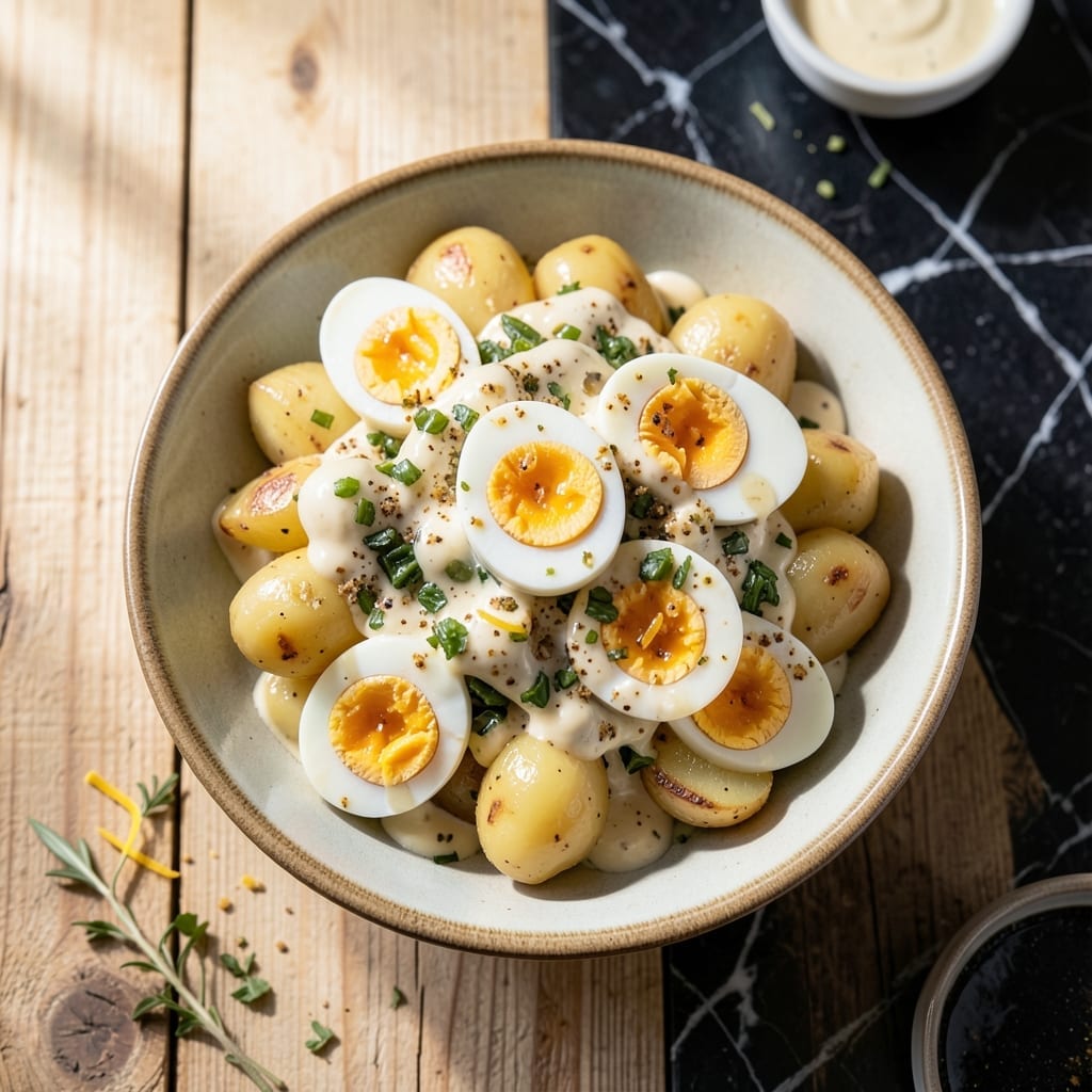 Deviled Egg Potato Salad Recipe Mayonnaise: Creamy Twist on Classic Picnic Favorite