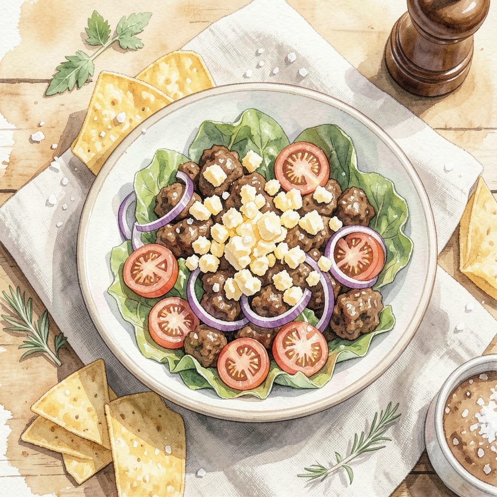 Easy Taco Salad Recipe With Tortilla Chips: Crunchy Layers of Tex-Mex Flavor