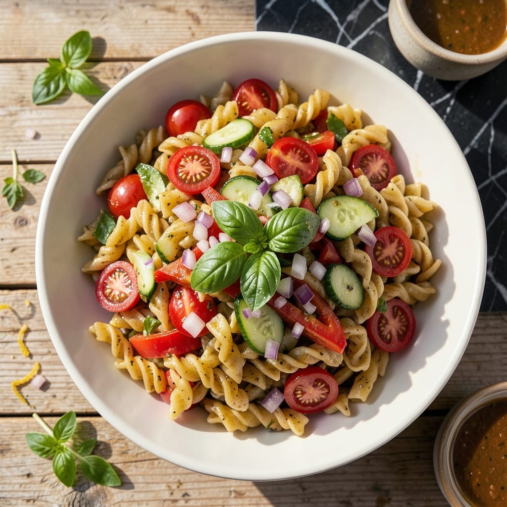 Natasha's Kitchen Italian Pasta Salad Recipe: Bright Herb Crunch for Picnics