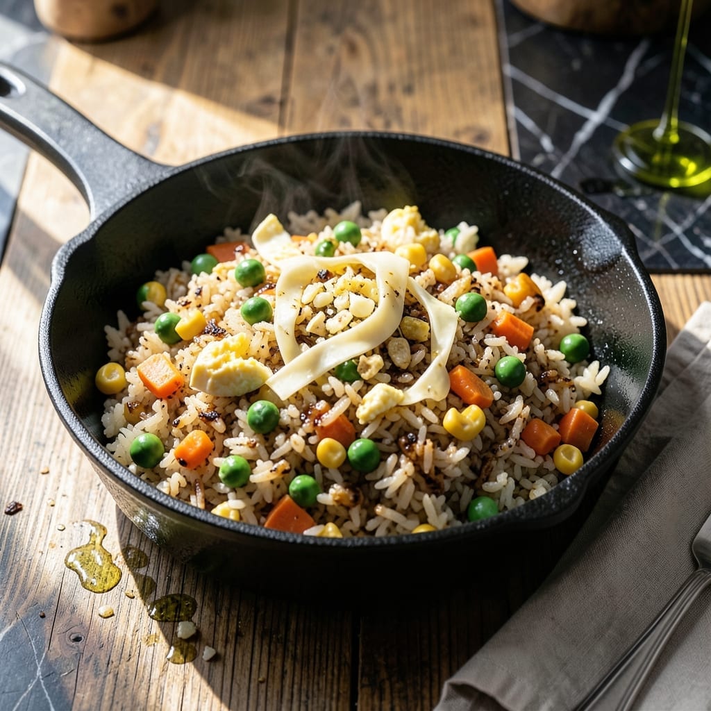 Fried Rice Recipe With Frozen Vegetables: Wok-Tossed Flavor in Minutes