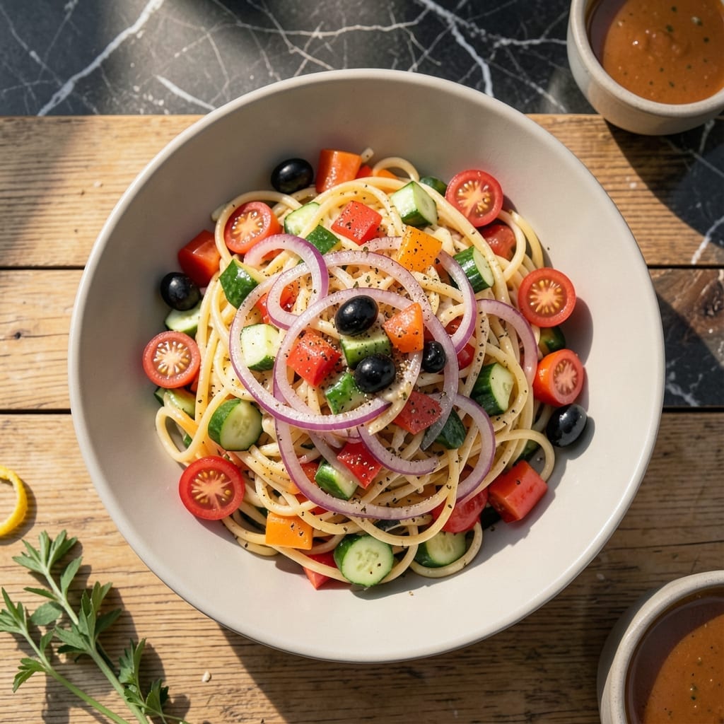 McCormick Salad Supreme Spaghetti Salad Recipe With Italian: Zesty Herb-Packed Pasta Delight