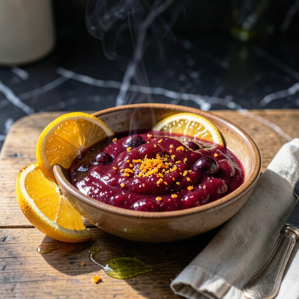 Cranberry Sauce Recipe With Orange: Bright Citrus Twist on Holiday Tradition