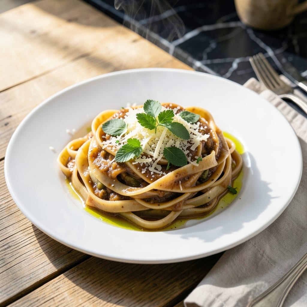 Pasta From Scratch Recipe No Machine: Hand-Cut Ribbons in 60 Minutes