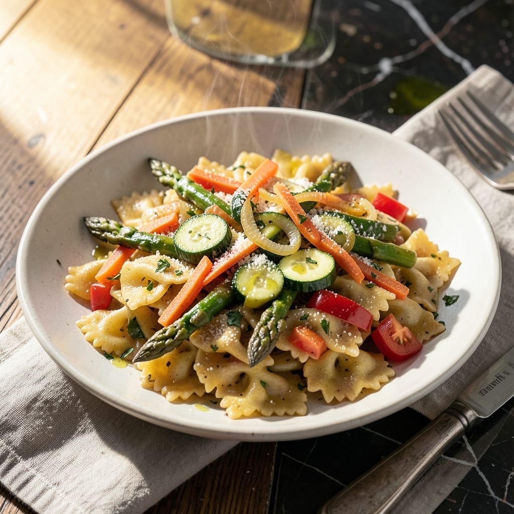 Pasta Primavera Recipe Ina Garten: Spring Vegetables in Light Cream Sauce Pasta Primavera Recipe Ina Garten: Spring Vegetables in Light Cream Sauce