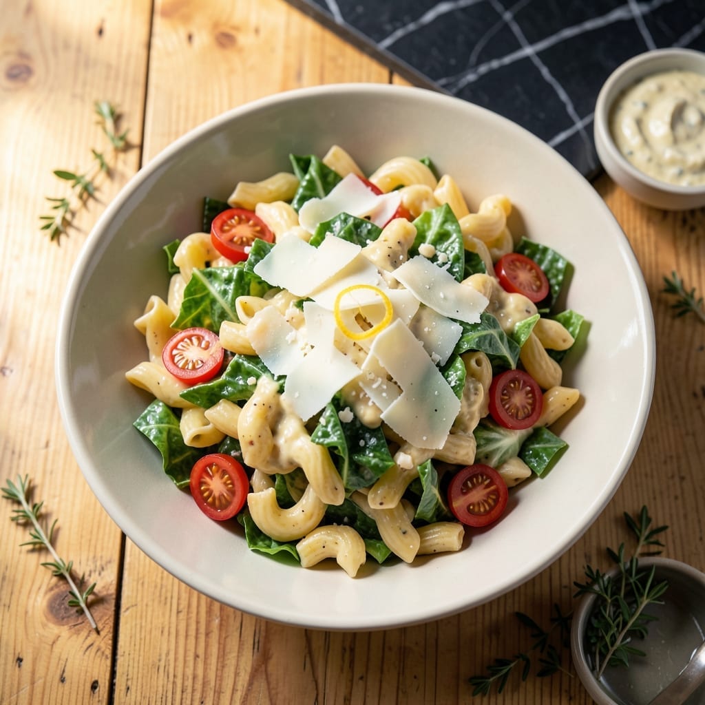 Pasta Salad Recipe With Caesar Dressing: Chilled Al Dente Bites With Parmesan Kick Pasta Salad Recipe With Caesar Dressing: Chilled Al Dente Bites With Parmesan Kick