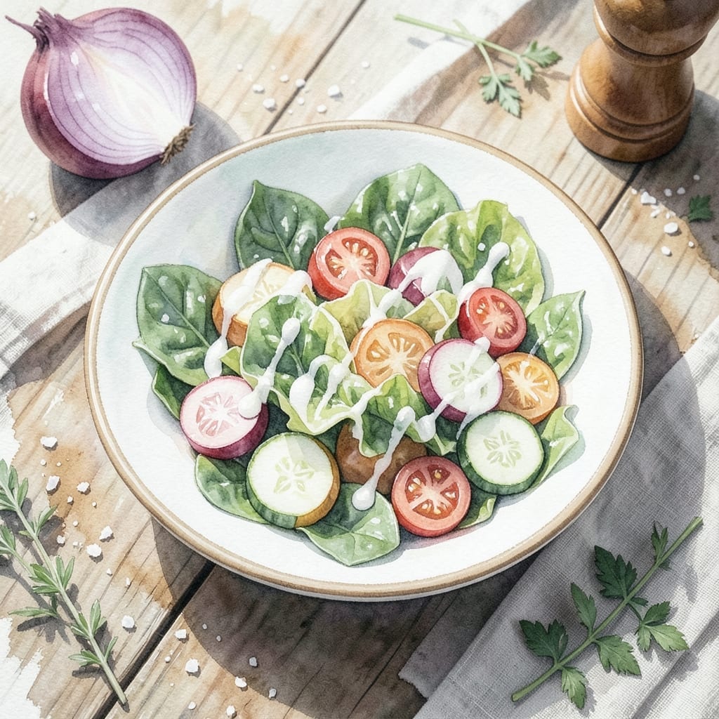 Hy Vee Spring Salad Recipe With Mayonnaise: Bright Garden Crunch With Creamy Dressing