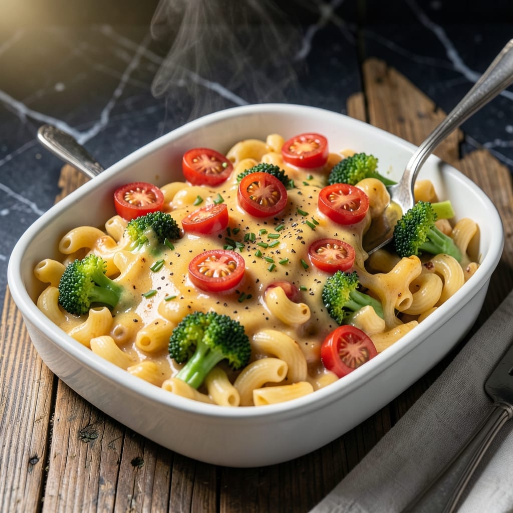 Macaroni And Cheese Recipe With Vegetables: Hidden Veggie Creamy Indulgence