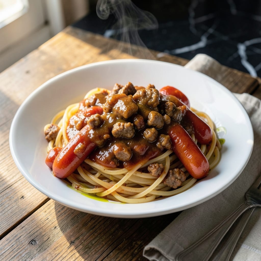 Spaghetti Recipe Like Jollibee: Sweet Tomato Sauce With a Filipino Twist