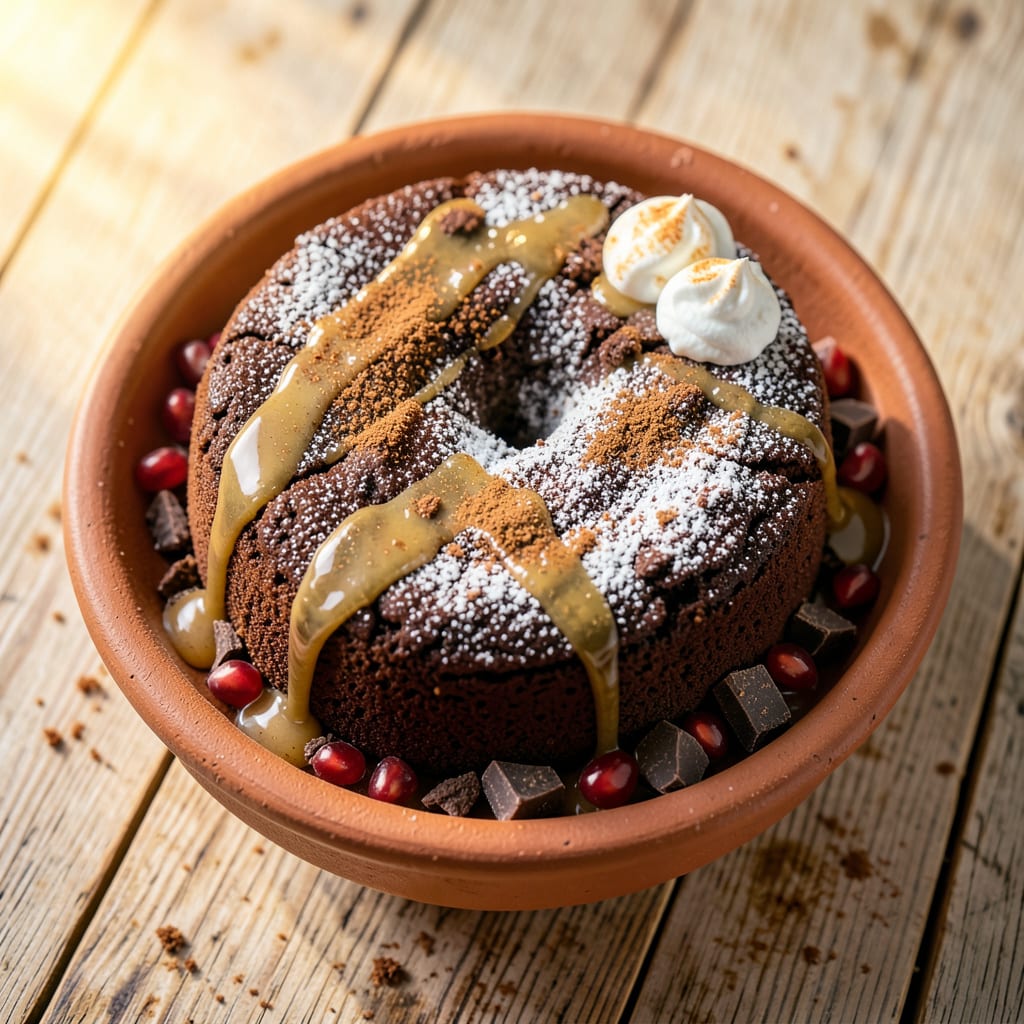 Visual representation of Abuelita Mexican Chocolate Cake Recipe: Spiced Moist Layers With Cinnamon Depth
