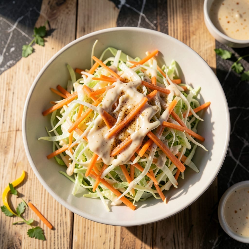 Best Coleslaw Recipe for Fried Chicken: Tangy Crunch to Cut Through the Richness