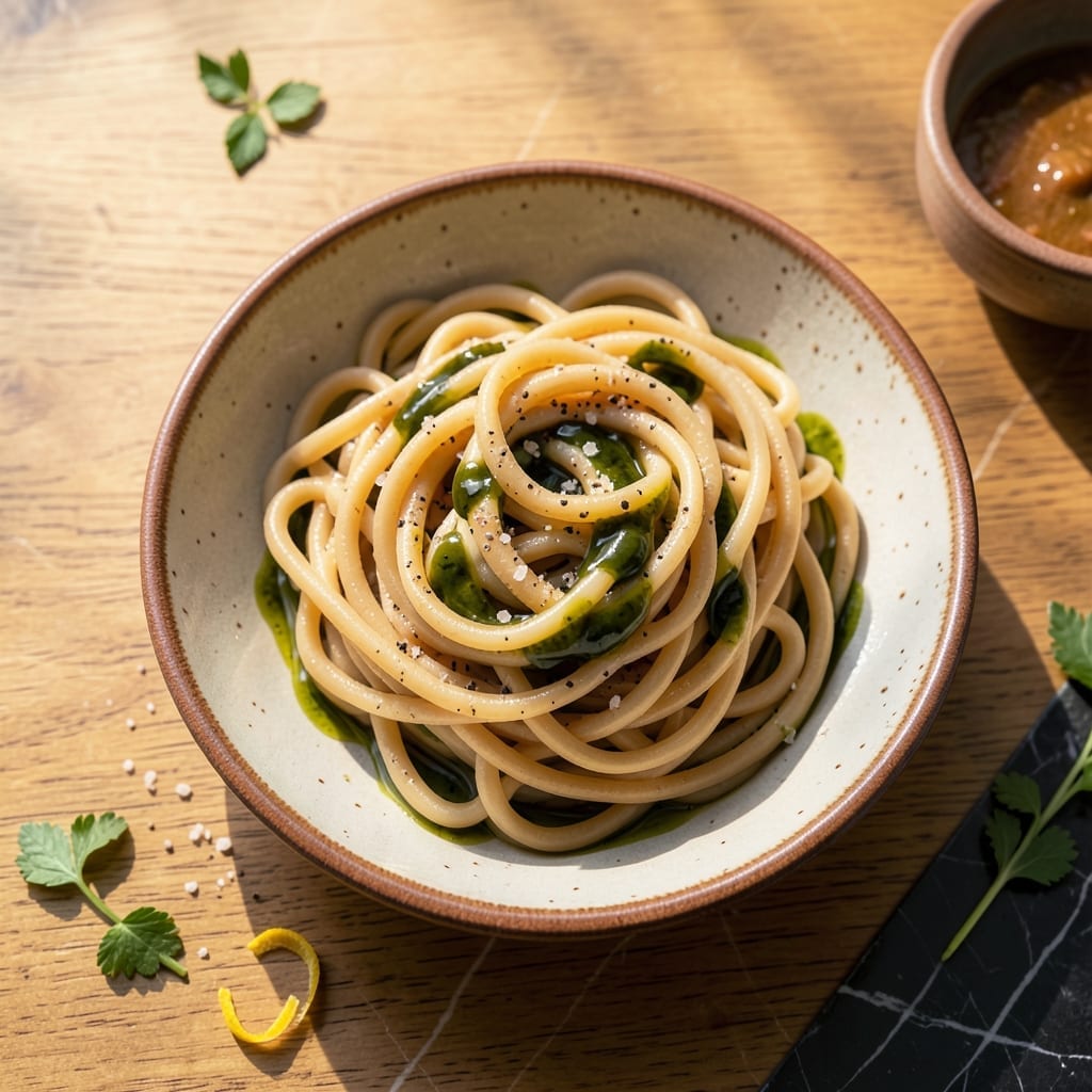 Pasta Noodle Recipe Semolina: Fresh Homemade Stracciatella Style
