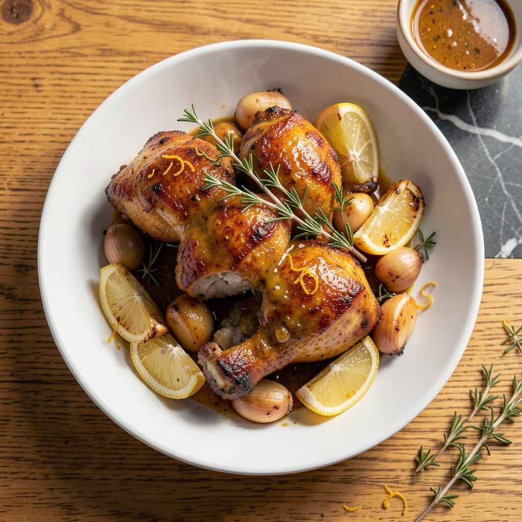 Lemon Garlic Chicken Recipe Oven: Zesty Herb Crust Baked to Golden Perfection Lemon Garlic Chicken Recipe Oven: Zesty Herb Crust Baked to Golden Perfection